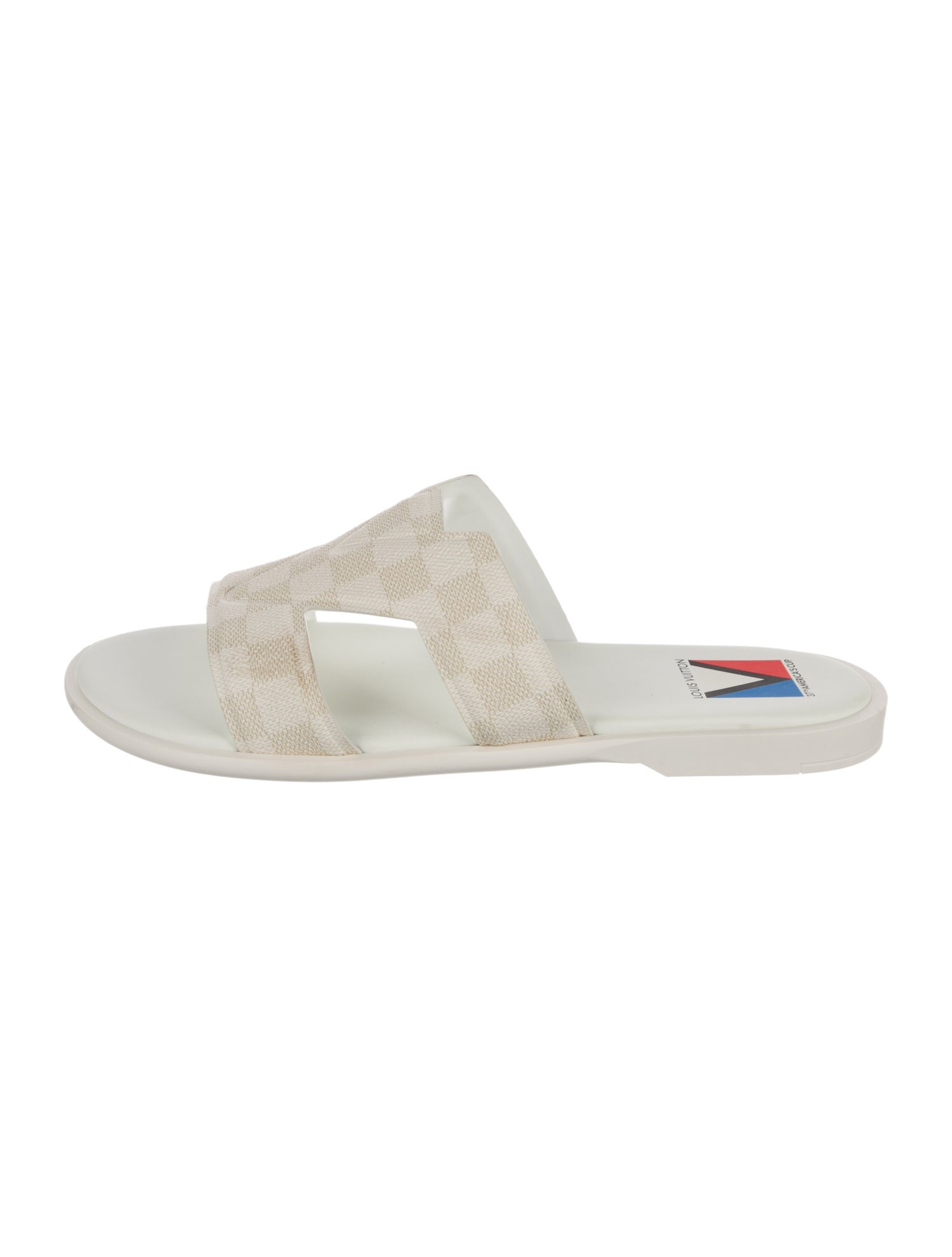 Louis Vuitton Canvas Slides