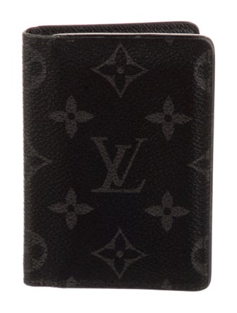 Louis Vuitton Monogram Eclipse Coated Canvas Pocket Organizer