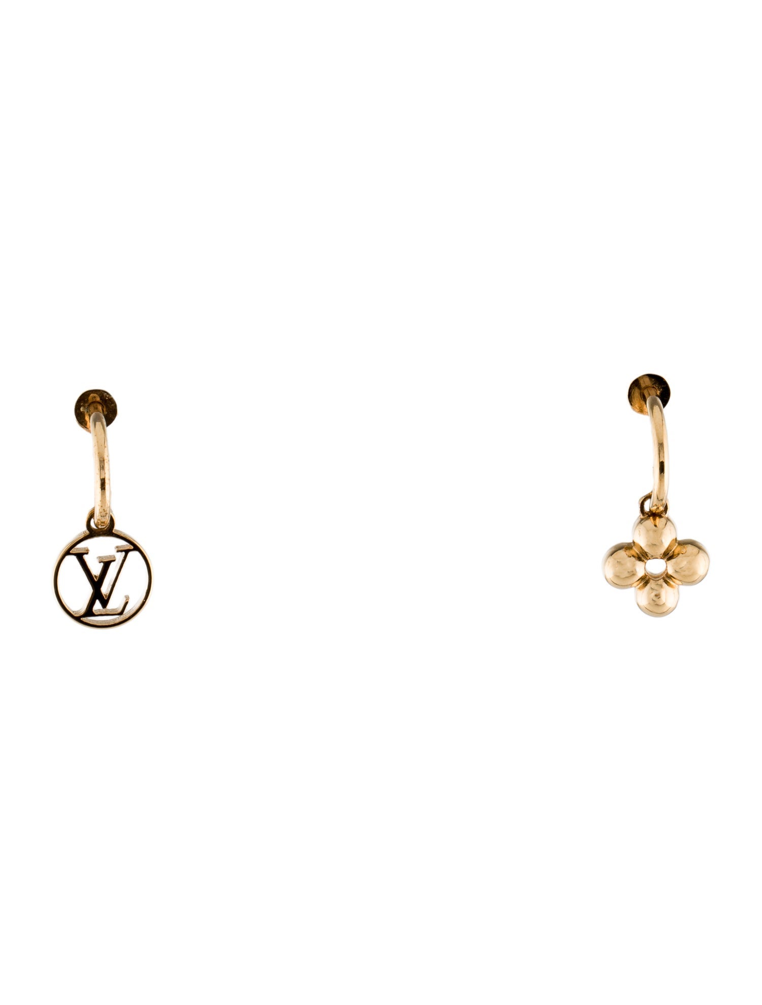 Louis Vuitton Blooming Drop Earrings