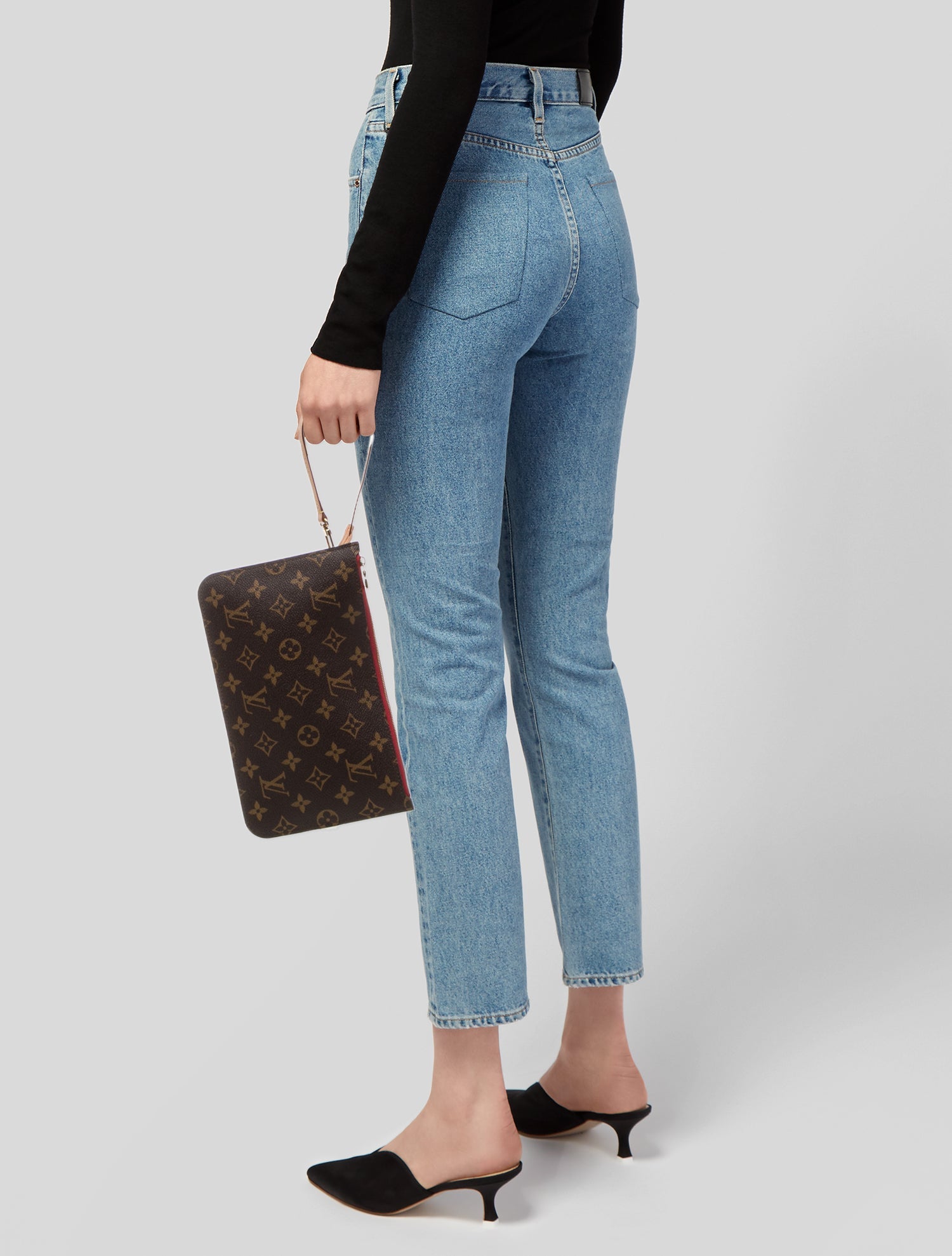 Louis Vuitton LV Monogram Neverfull Pouch