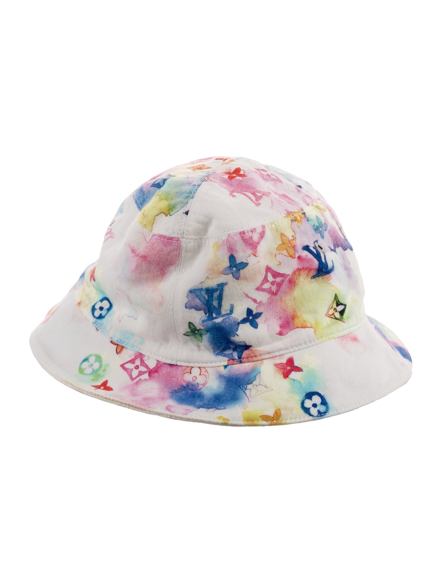 Louis Vuitton Monogram Watercolor Reversible Bucket Hat
