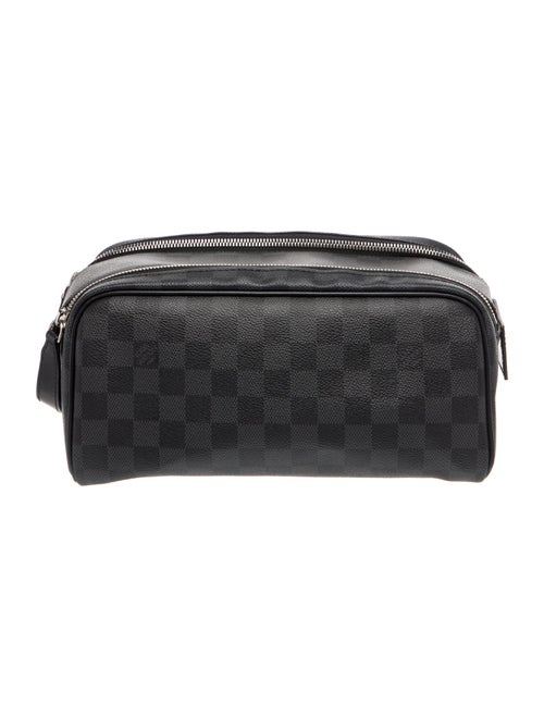 Louis Vuitton Damier Graphite Dopp Kit Toiletry Pouch