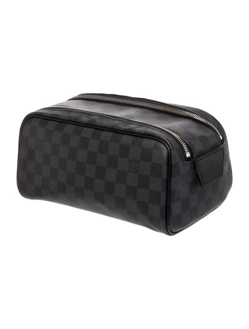 Louis Vuitton Damier Graphite Dopp Kit Toiletry Pouch