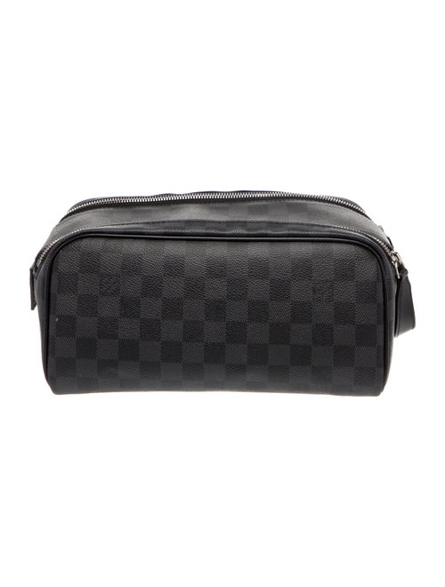 Louis Vuitton Damier Graphite Dopp Kit Toiletry Pouch