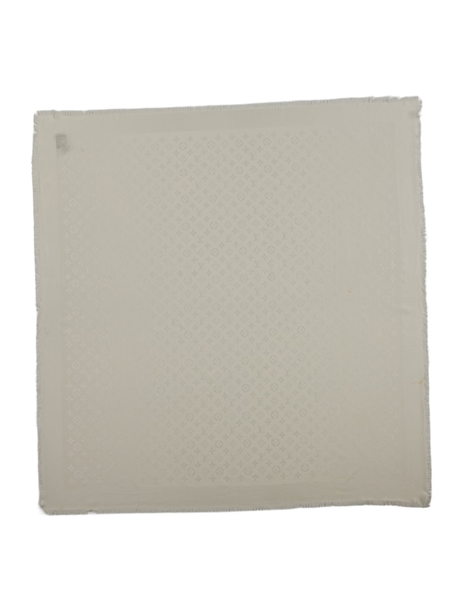 Louis Vuitton Silk LV Monogram Shawl