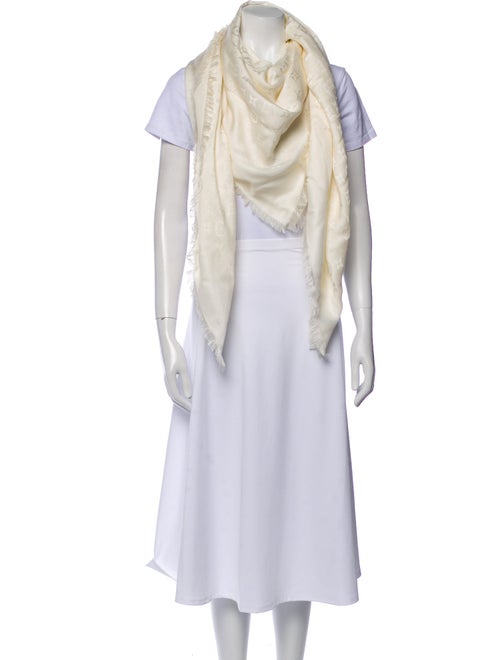 Louis Vuitton Silk LV Monogram Shawl