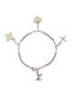 Louis Vuitton Enamel Sweet Monogram Charm Bracelet