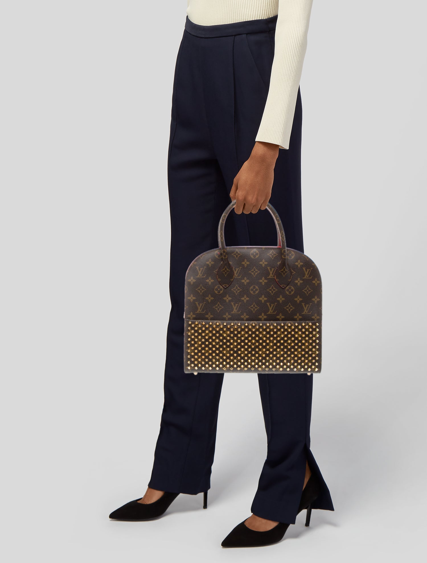 Louis Vuitton LV Monogram x Christian Louboutin Iconoclast Shopper