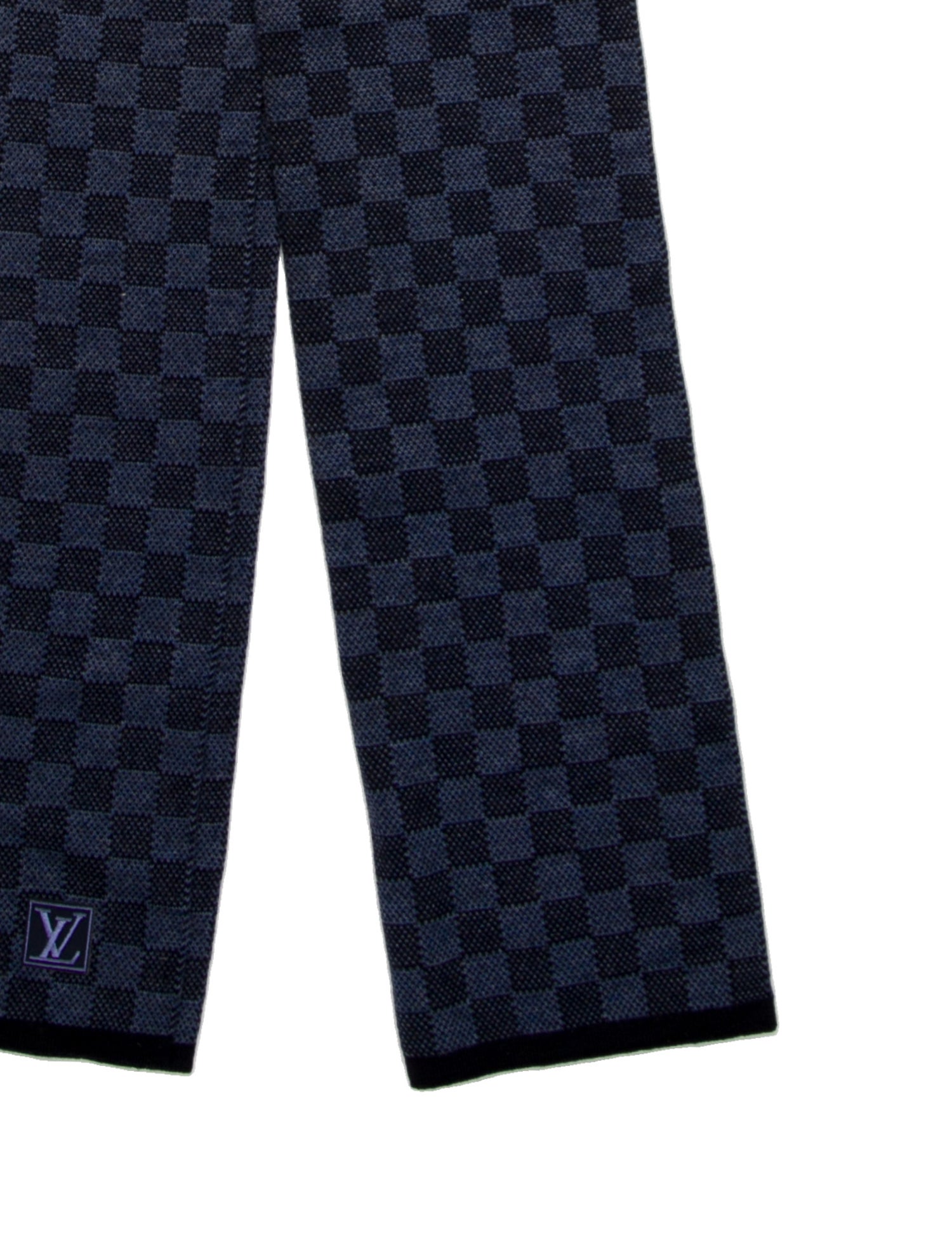 Louis Vuitton Petit Damier Wool Scarf