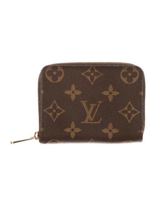 Louis Vuitton Monogram Pattern Coated Canvas Zippy Coin Purse