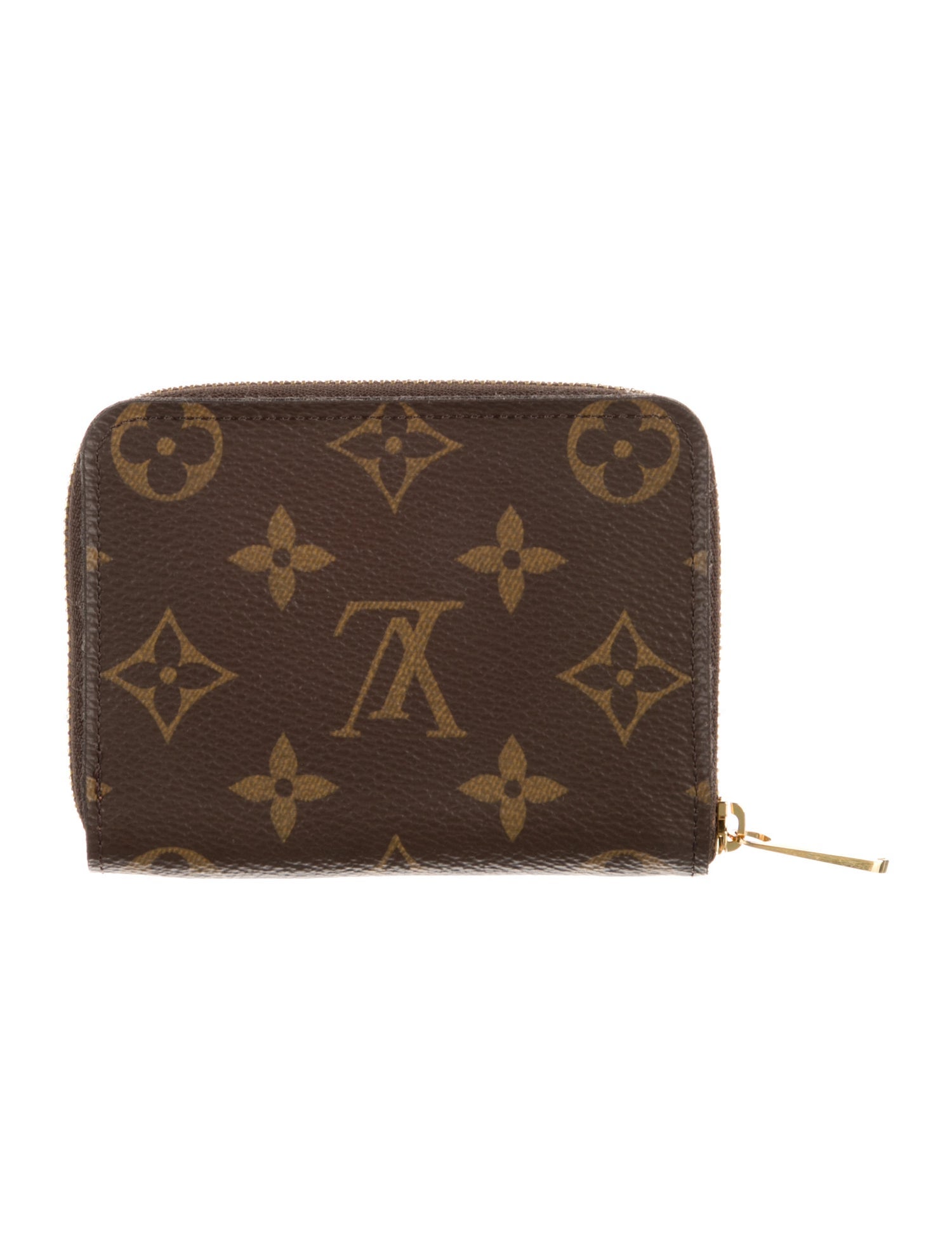 Louis Vuitton Monogram Pattern Coated Canvas Zippy Coin Purse