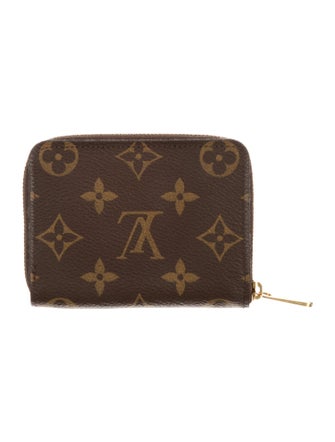 Louis Vuitton Monogram Pattern Coated Canvas Zippy Coin Purse