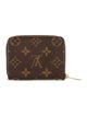 Louis Vuitton Monogram Pattern Coated Canvas Zippy Coin Purse