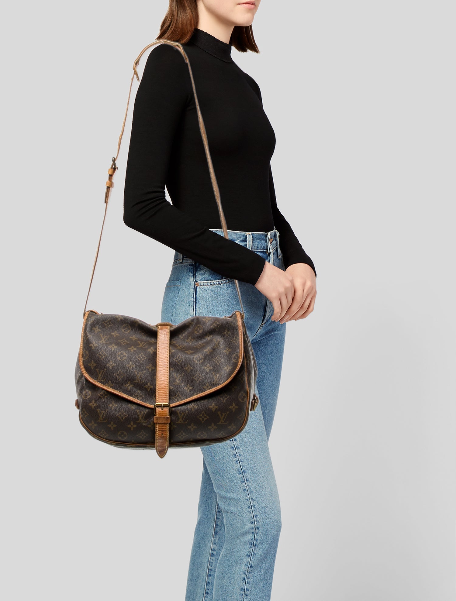 Louis Vuitton LV Monogram Saumur