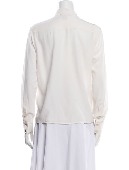 Louis Vuitton 2018 Silk Button-Up Top