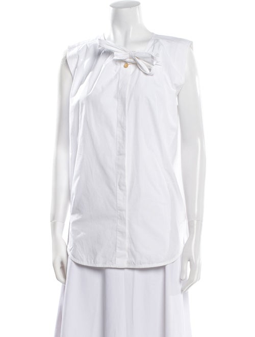 Louis Vuitton Tie Neck Sleeveless Tunic