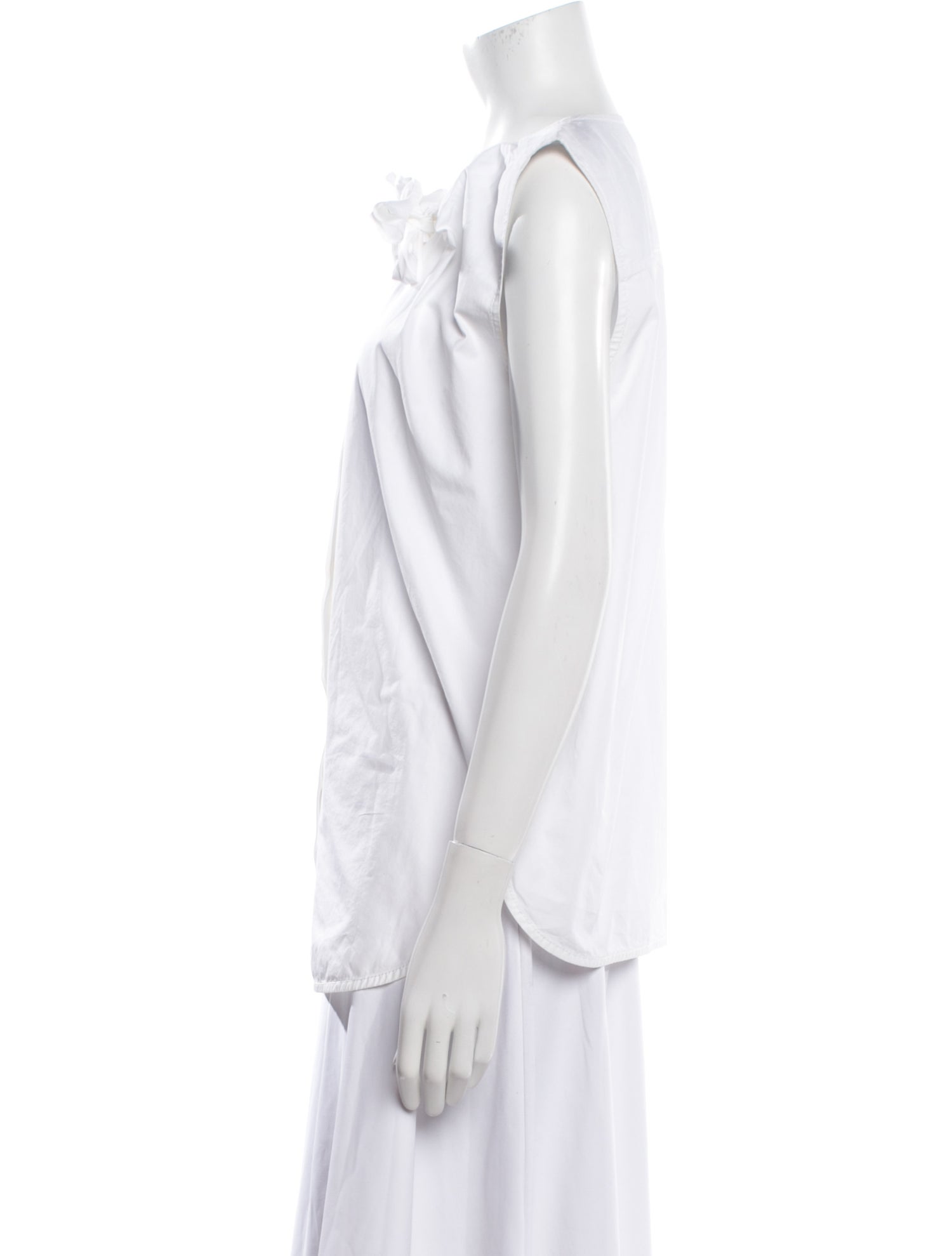 Louis Vuitton Tie Neck Sleeveless Tunic