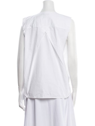 Louis Vuitton Tie Neck Sleeveless Tunic