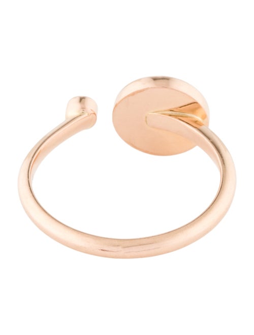 Louis Vuitton Mother of Pearl & Diamond Color Blossom Mini Sun Ring