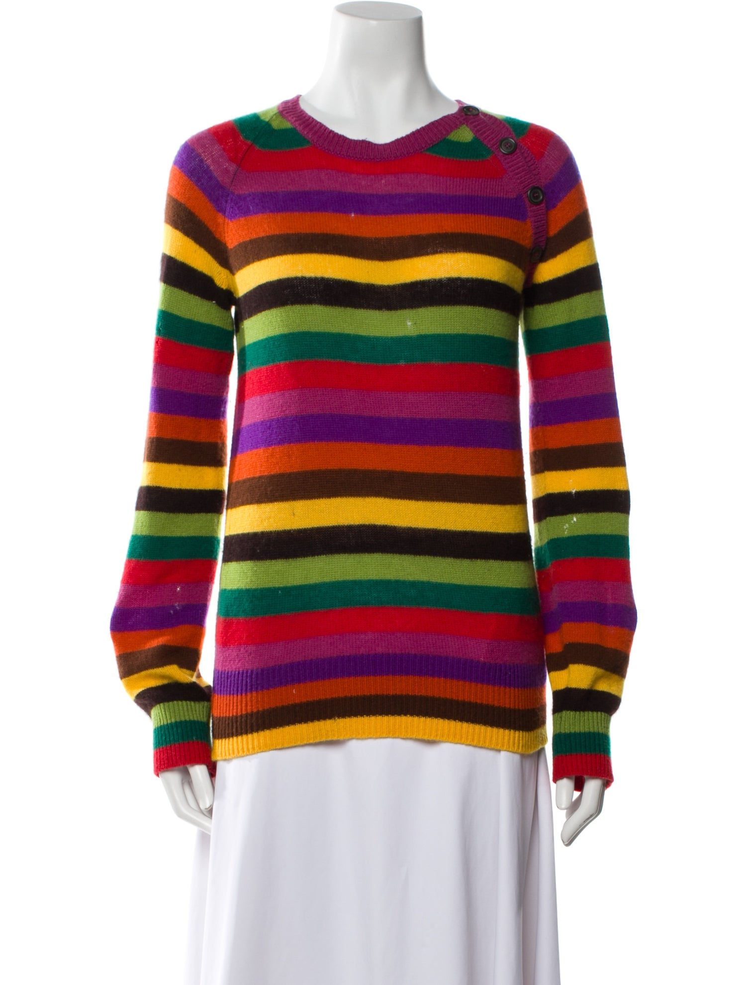Louis Vuitton Striped Cashmere Sweater