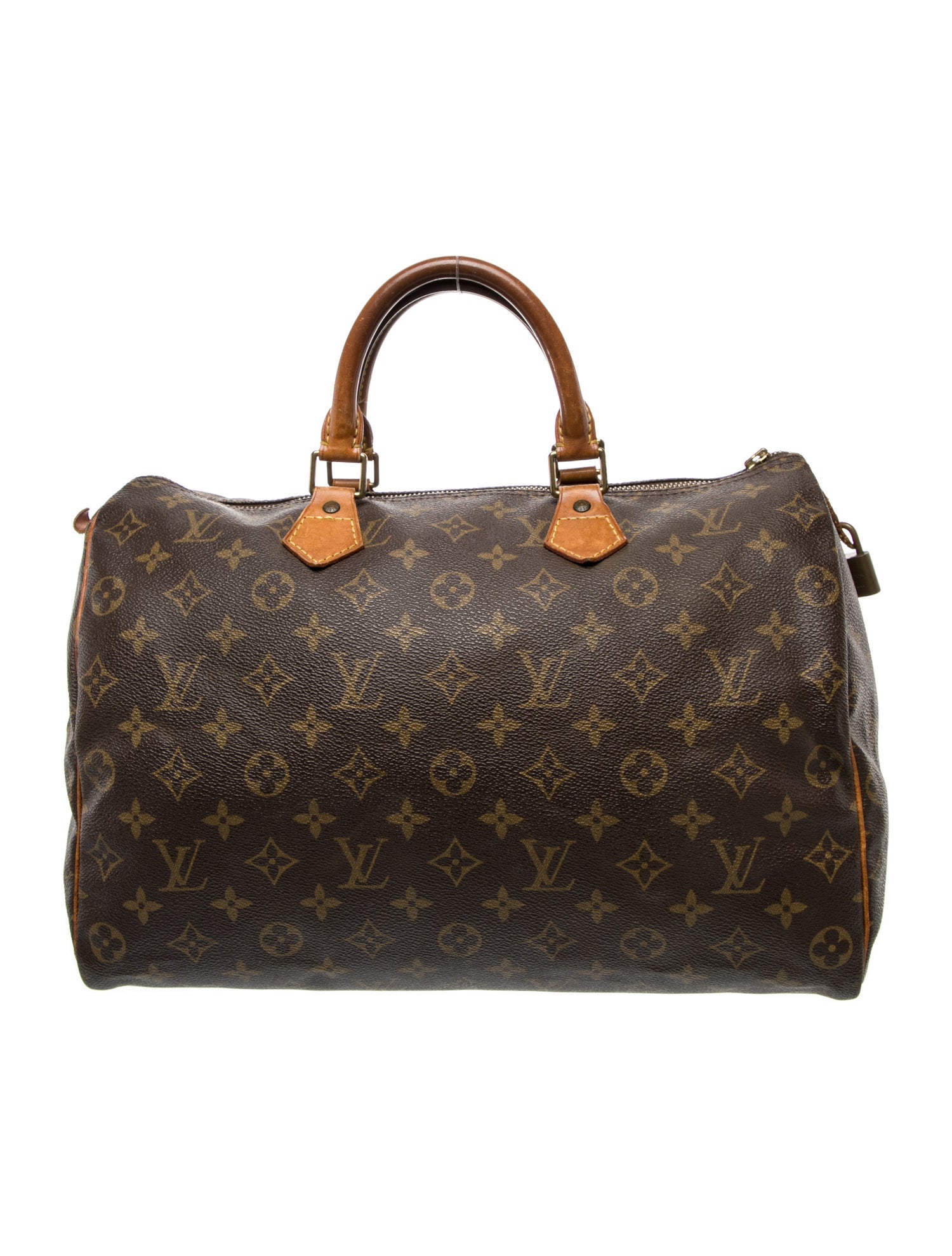 Louis Vuitton LV Monogram Speedy 35 Vintage