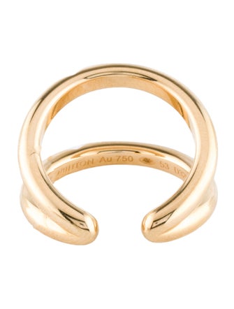 Louis Vuitton 18K LV Volt Upside Down Ring