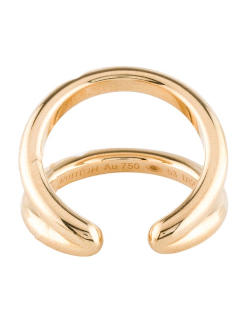 Louis Vuitton 18K LV Volt Upside Down Ring