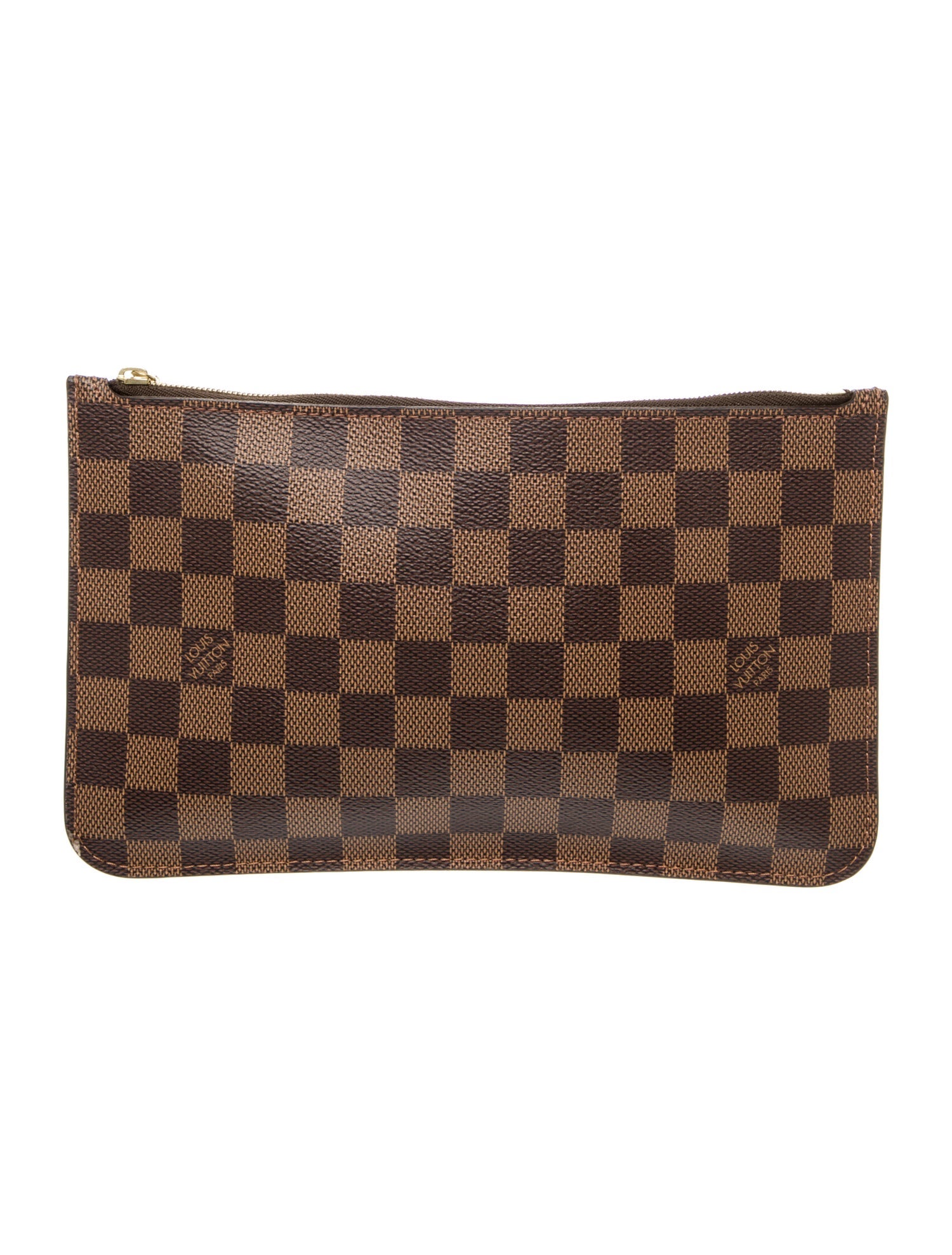 Louis Vuitton Damier Ebene Neverfull Pouch
