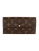 Louis Vuitton Monogram Pattern Coated Canvas International Wallet