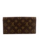 Louis Vuitton Monogram Pattern Coated Canvas International Wallet