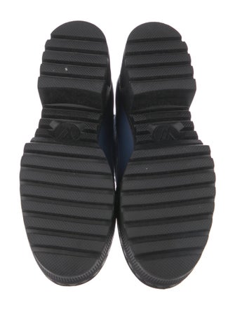 Louis Vuitton LV Monogram Denim Combat Boots