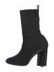 Louis Vuitton Embroidered Accent Sock Boots