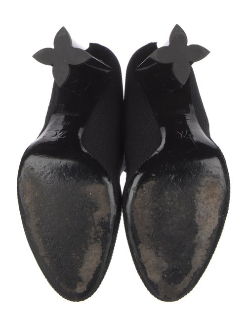 Louis Vuitton Embroidered Accent Sock Boots