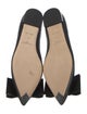 Louis Vuitton Leather Bow Accents Ballet Flats