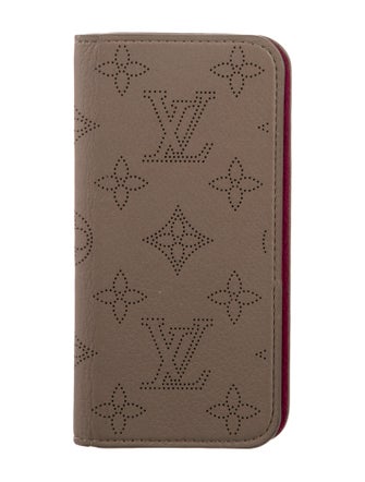 Louis Vuitton Monogram Mahina iPhone 7 Plus Folio