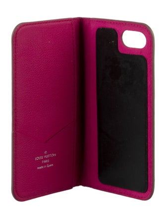 Louis Vuitton Monogram Mahina iPhone 7 Plus Folio