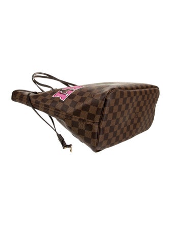Louis Vuitton Damier Ebene Neverfull w/Pouch MM