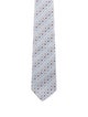 Louis Vuitton Blue Pattern Silk Tie