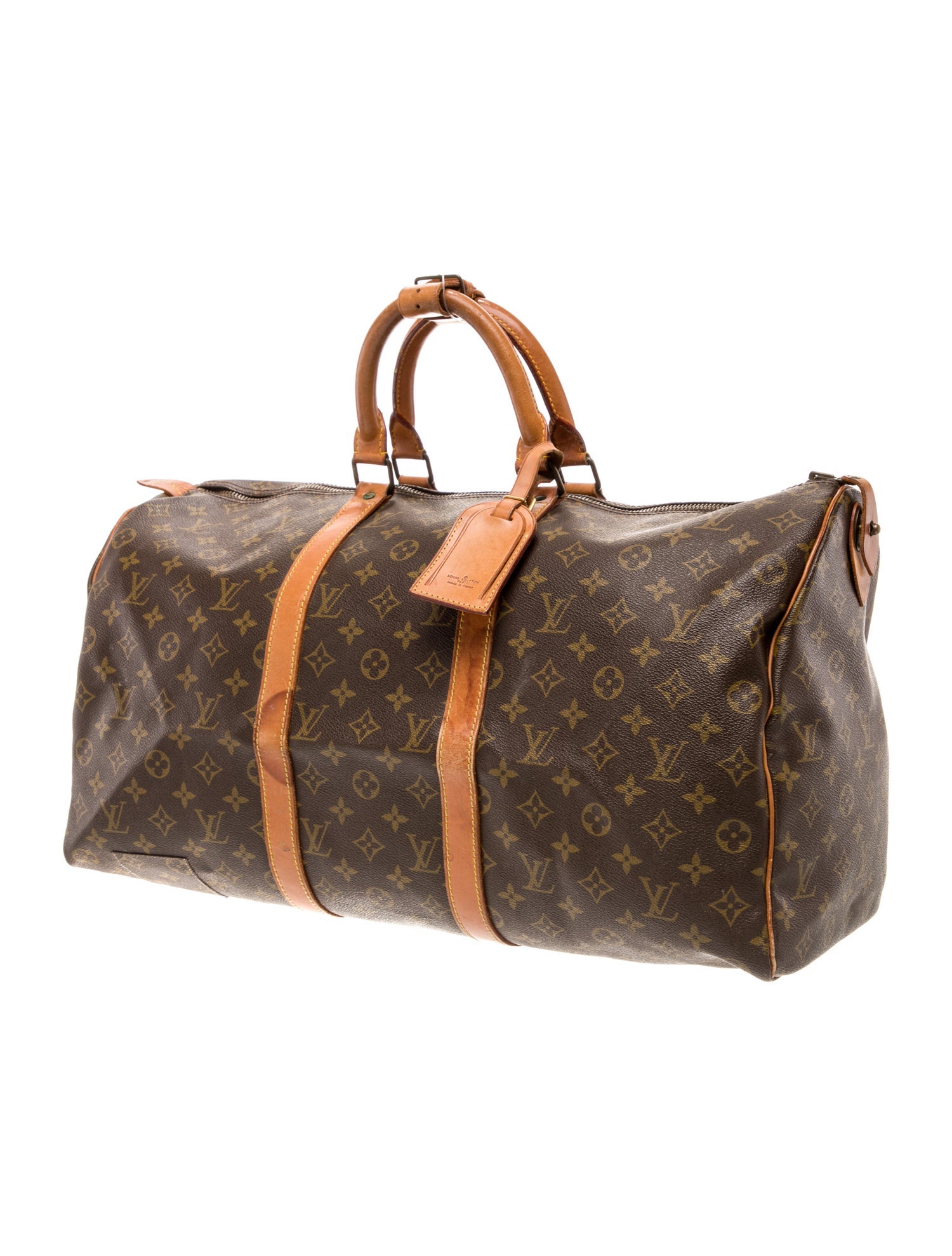 Louis Vuitton LV Monogram Keepall 50 Vintage