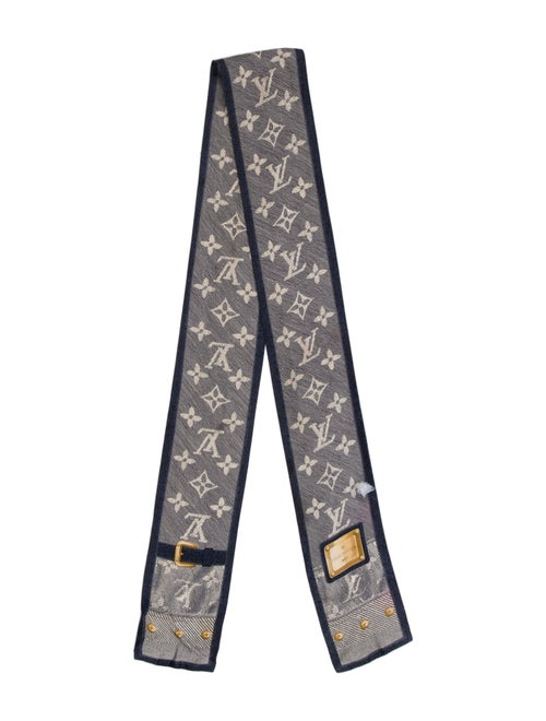Louis Vuitton New Denim Silk Bandeau