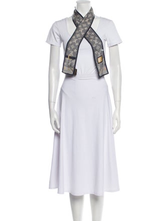 Louis Vuitton New Denim Silk Bandeau