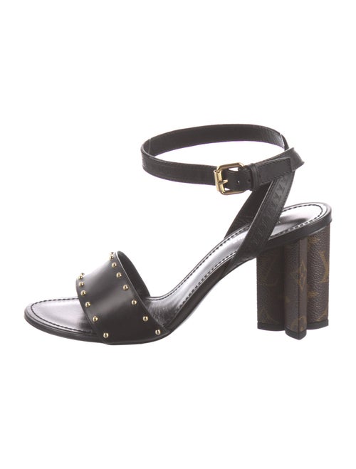 Louis Vuitton LV Monogram Leather Sandals