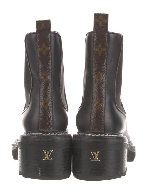 Louis Vuitton LV Monogram Leather Chelsea Boots