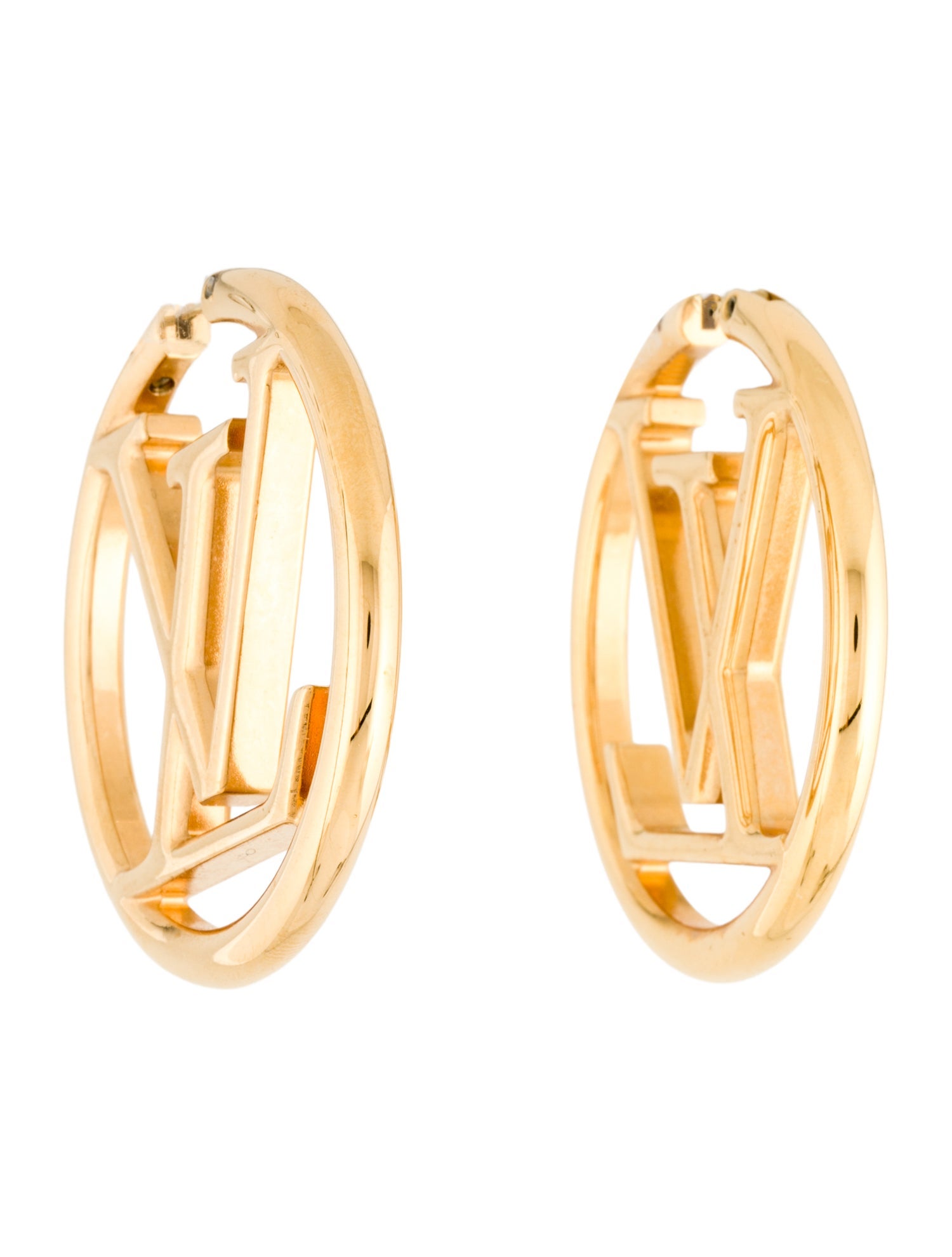 Louis Vuitton Louise Hoop GM Earrings