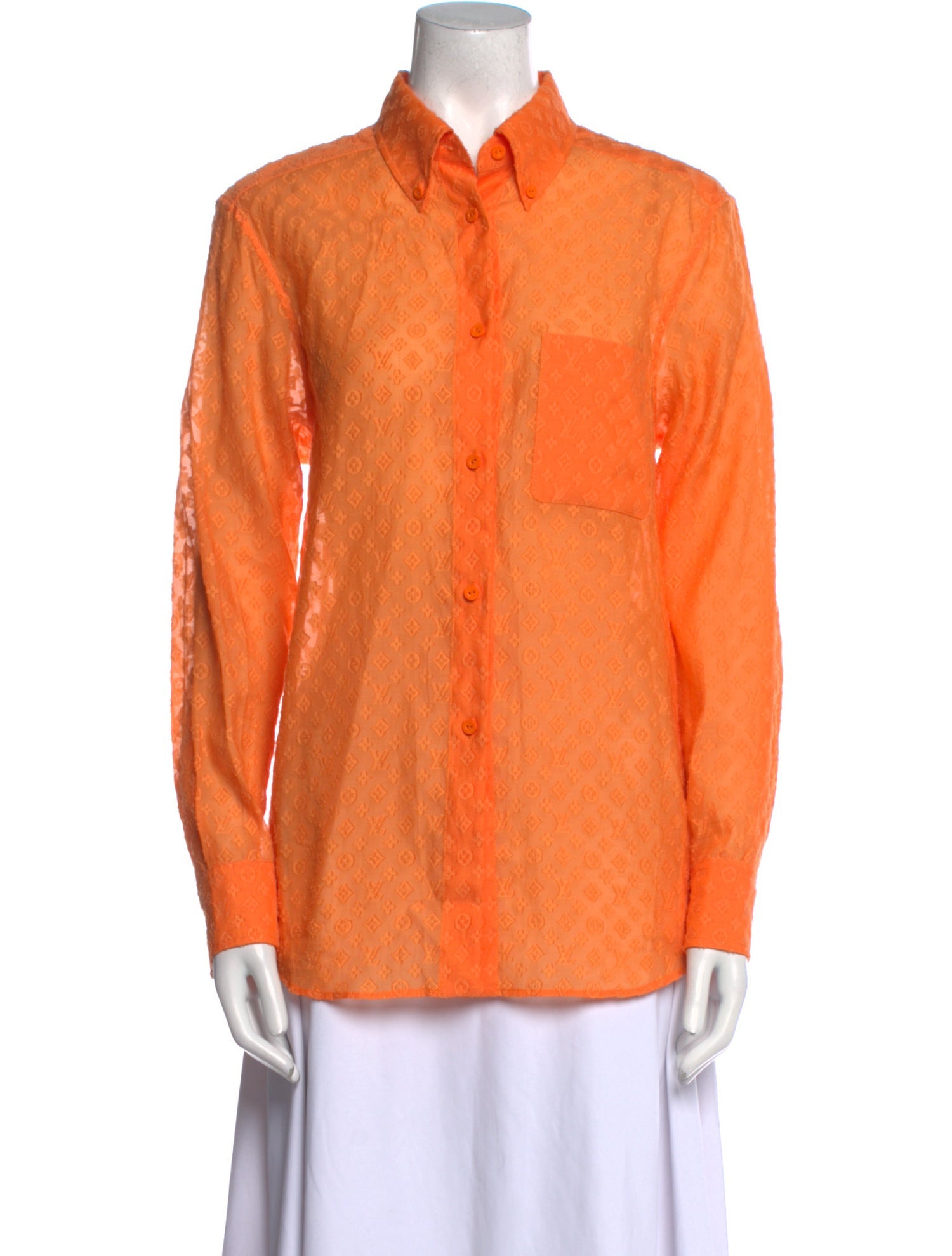 Louis Vuitton 2023 Long Sleeve Button-Up Top