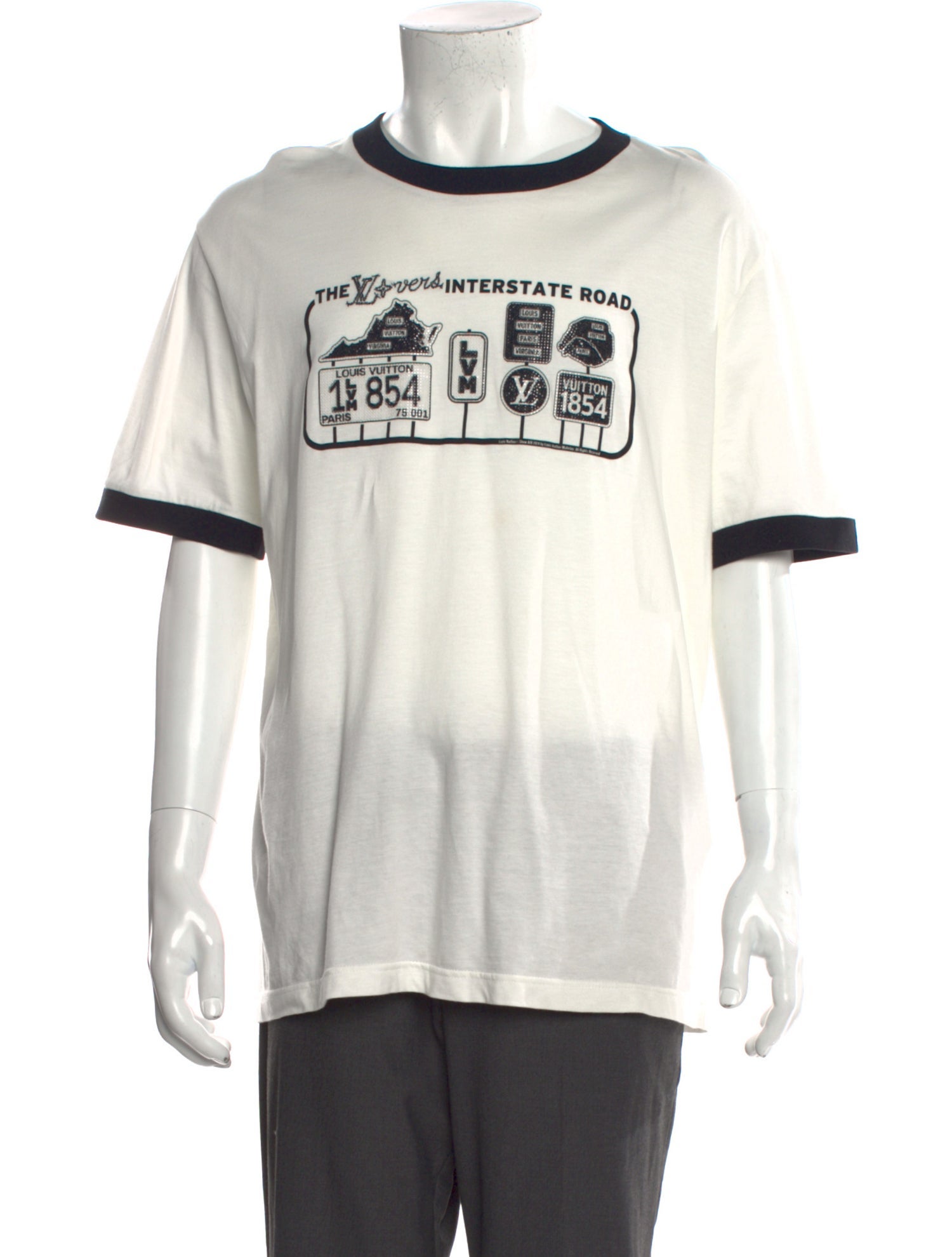 Louis Vuitton 2024 'The Lovers Interstate Road' T-Shirt