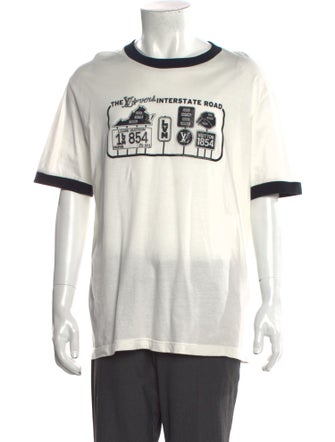 Louis Vuitton 2024 'The Lovers Interstate Road' T-Shirt