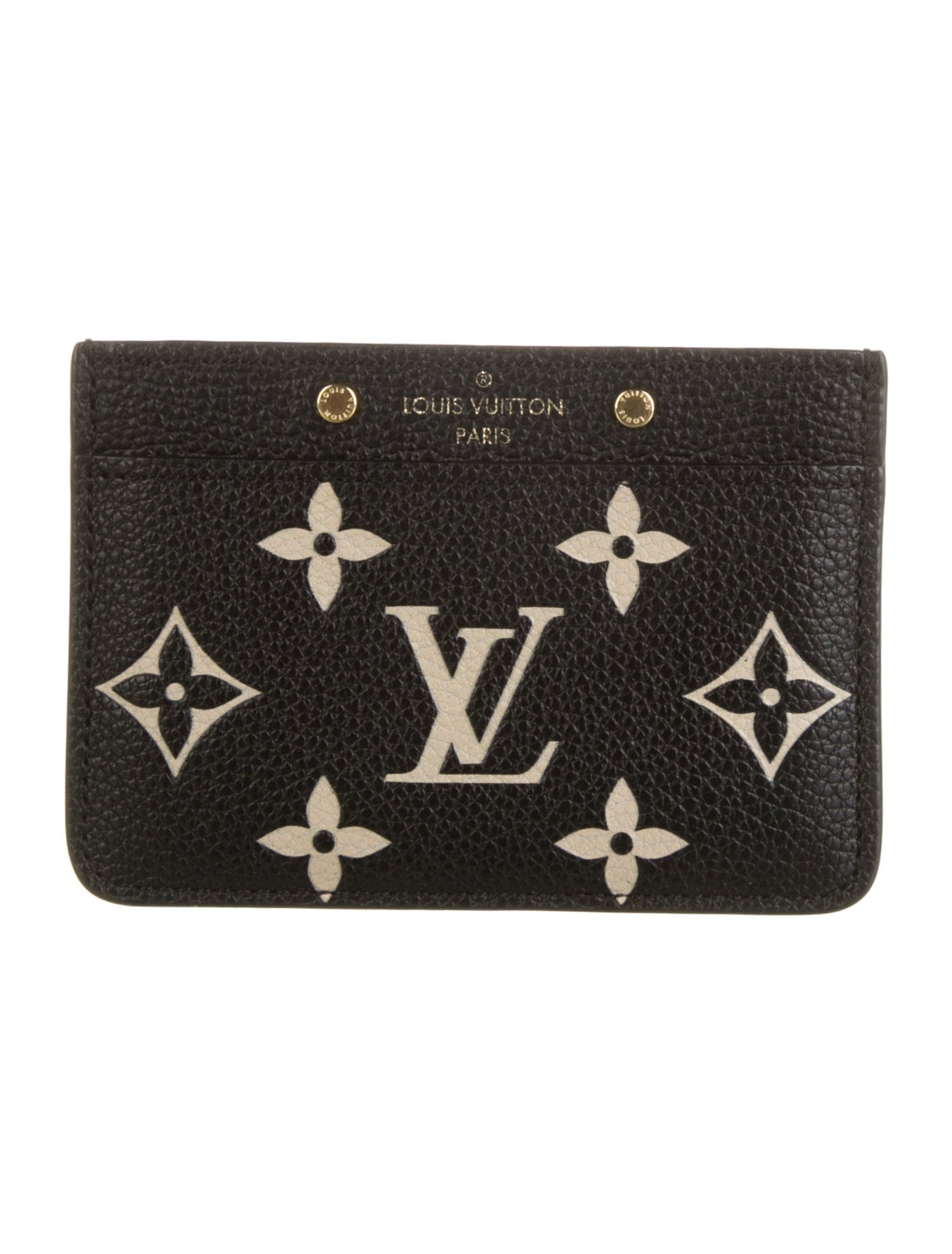 Louis Vuitton LV Monogram Empreinte Leather Card Holder