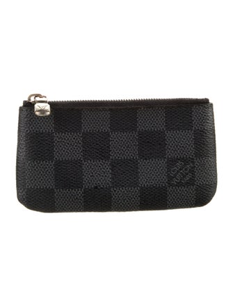 Louis Vuitton 2020 Damier Graphite Pattern Key Holder