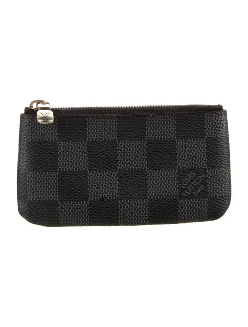 Louis Vuitton 2020 Damier Graphite Pattern Key Holder